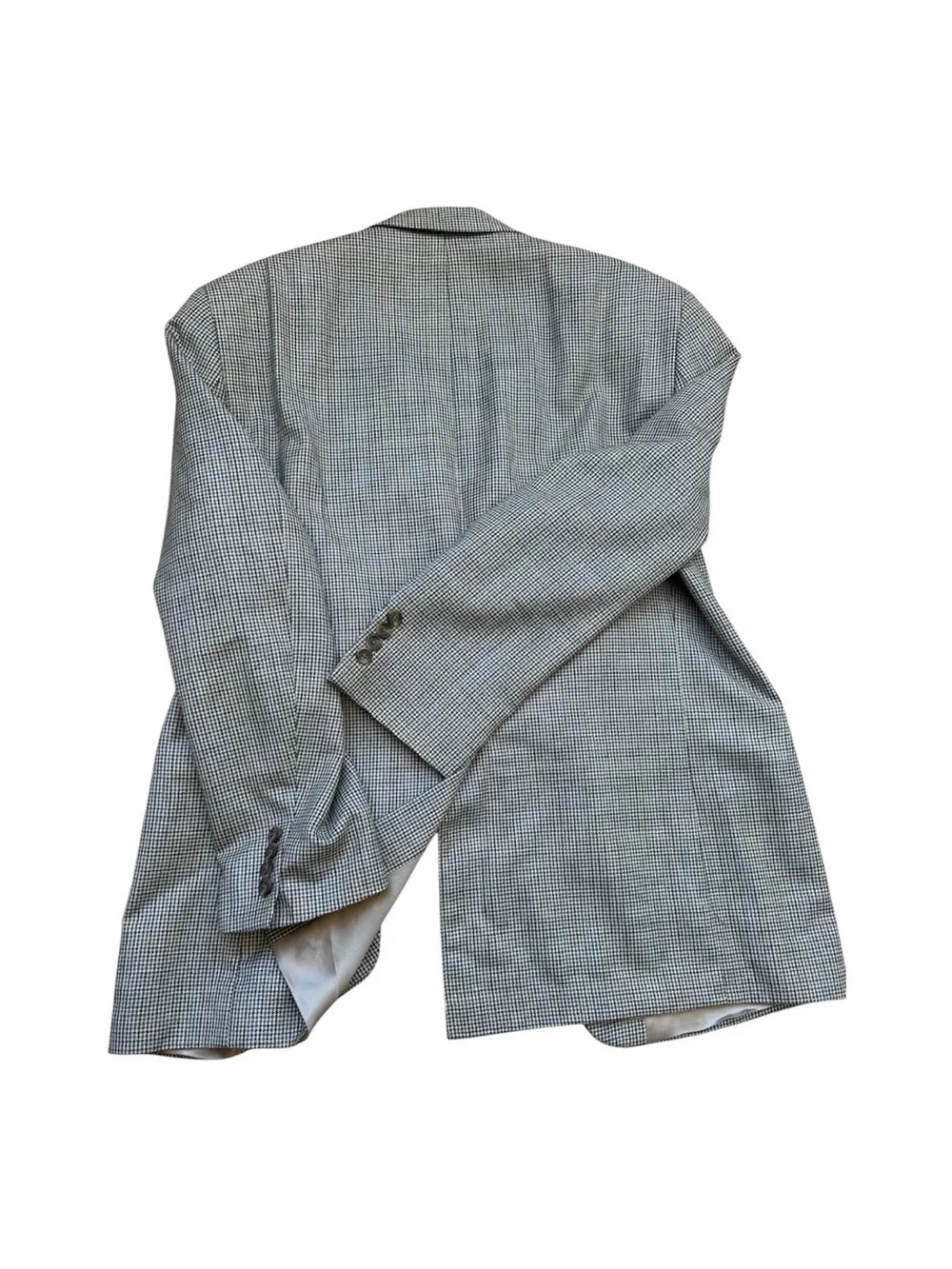 Ralph Lauren Men’s Sport Coat 44R Silk Wool Blend Multicolor Micro Check Canada